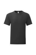 Fruit of The Loom Mens Iconic T-Shirt Black L
