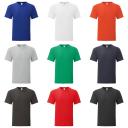 Fruit of The Loom Mens Iconic T-Shirt Light Graphite Grey L