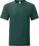Fruit of The Loom Mens Iconic T-Shirt (Pack of 5) Forest Green XL