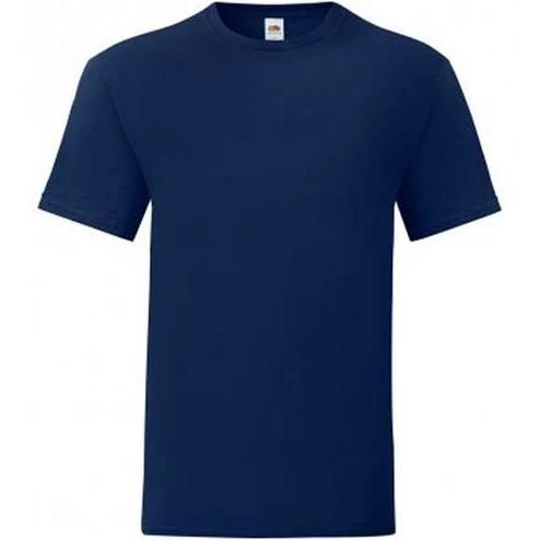 Fruit of The Loom Mens Iconic T-Shirt (Pack of 5) Navy L
