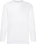 Fruit of The Loom Mens Valueweight Crew Neck Long Sleeve T-Shirt