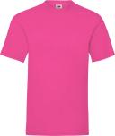 Fruit of The Loom Mens Valueweight Short Sleeve T-Shirt Fuchsia XL