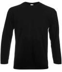 Fruit of The Loom Valueweight Long Sleeve T-Shirt 61038 Heather Grey L