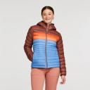 Fuego Hooded Down Jacket - Women's Acorn/Lupine / XL