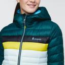Fuego Hooded Down Jacket - Women's Acorn/Lupine / XL
