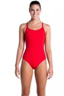 Funkita Diamond Back One Piece Still Red | Ladies Swimwear