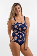 Funkita Form Scoop Neck Swim Tankini Top Rose Water | Ladies Swimwear