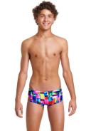 Funky Trunks Boys Fyto Flares Trunk - Navy/blue- Swimwear Galore