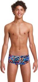 Funky Trunks Boys Fyto Flares Trunk - Navy/blue- Swimwear Galore