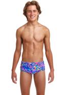 Funky Trunks Boys Fyto Flares Trunk - Navy/blue- Swimwear Galore