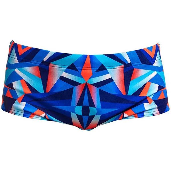 Funky Trunks Boys Mad Mirror Trunk - Blue/red- Swimwear Galore