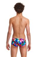 Funky Trunks Boys Patch Panels Swim Trunks Waist Size 26
