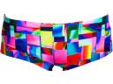 Funky Trunks Boys Patch Panels Swim Trunks Waist Size 26