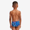 Funky Trunks Printed Swim Trunks Mr Squiggle | Toddler Boys Swimwear