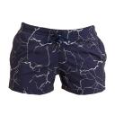 Funky Trunks Shorty Shorts Beach Short Silver Lining | Mens Beachwear