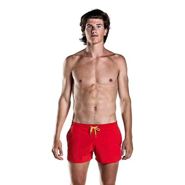 Funky Trunks Shorty Shorts Beach Short Still Red | Mens Beachwear