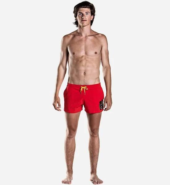 Funky Trunks Shorty Shorts Beach Short Still Red | Mens Beachwear