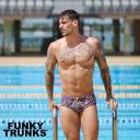 Funky Trunks Sidewinder Boxer Multicolor 36 Man FTS010M71639-36