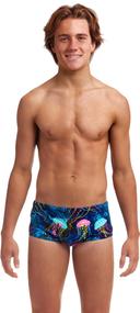 Funky Trunks Sidewinder Swim Boxer Blue 24 Boy FTS010B71548-24