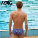 Funky Trunks Sidewinder Swim Trunks Nautical Mile | Mens Swimwear