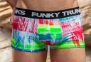 Funky Trunks Underwear Cotton Trunks Dye Hard | Mens Underwear