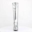 Funtasma EXOTICA-2000 Silver Stretch Patent Size 14
