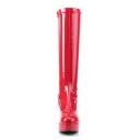 Funtasma Exotica-2000 Women's Boots, 4" Heel - H. Pink Str Pat, 10