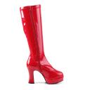 Funtasma Exotica-2000 Women's Boots, 4" Heel - H. Pink Str Pat, 10