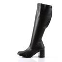 Funtasma GOGO-300WC Wide Calf Black Stretch Patent Size 16