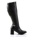 Funtasma GOGO-300WC Wide Calf Black Stretch Pu Size 12