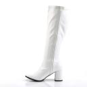 Funtasma GOGO-300WC Wide Calf Black Stretch Pu Size 12