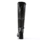 Funtasma GOGO-300WC Wide Calf Black Stretch Pu Size 12