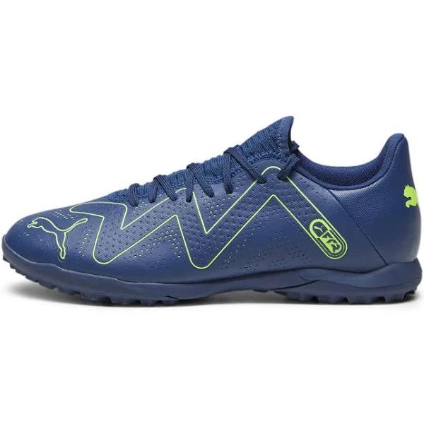 Future Play TT Men's Football Boots in Persian Blue/Pro Green, Size 8.5 by Puma