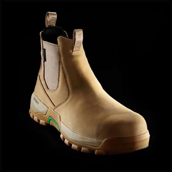FXD Elastic Gusset C/TOE SFTY Boot, Stone (US 13, UK 12)