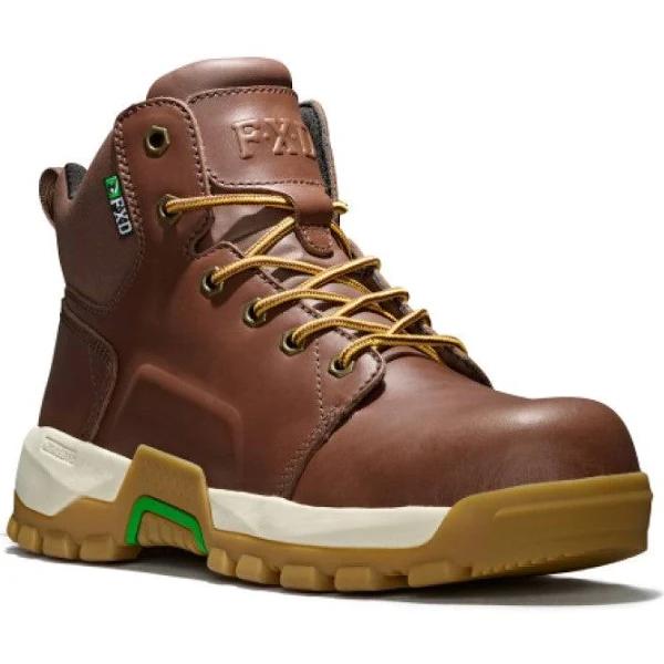 FXD Men's WB-3 Lace Up Work Boots - Chocolate Chocolate / US 11