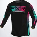 FXR Podium Pro Mens Motocross Jersey - Minty Re-Fresh Black