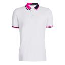 G/FORE Golf Shirt - Two Tone Tech Pique - Slate AW23
