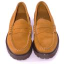 G.H. Bass & Co. - Weejuns 90s Larson Suede Penny Loafers - Mens - Light Blue