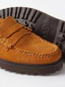 G.H. Bass & Co. - Weejuns 90s Larson Suede Penny Loafers - Mens - Light Blue