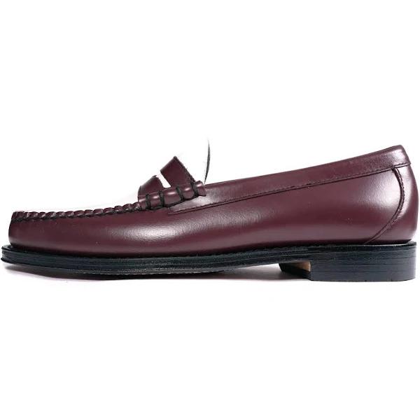 G.H. Bass & Co. - Weejuns Heritage Larson Leather Loafers - Mens - Burgundy White
