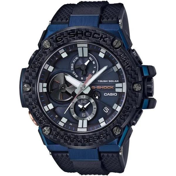 G Shock GSTB100XB-2A Black/Blue