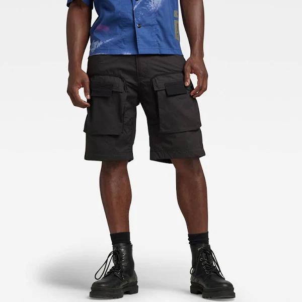 G-Star 3D Regular Fit Cargo Shorts Black 36 Man