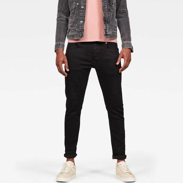 G-Star Raw 3301 Slim Jeans Black Men Size 26-26