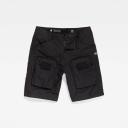 G-Star Raw 3D Regular Cargo Shorts Black Men Size 28