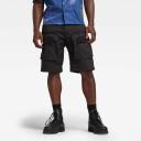 G-Star Raw 3D Regular Cargo Shorts Black Men Size 35