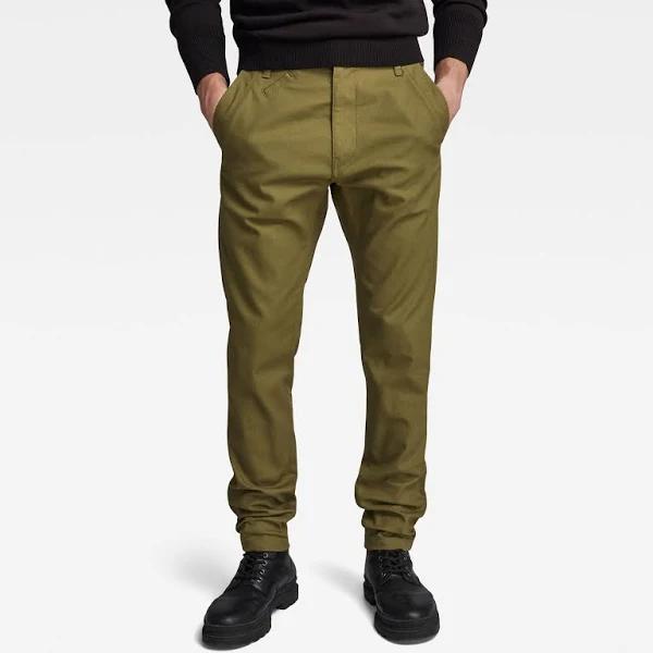 G-Star Raw Bronson 2.0 Slim Chino Green Men Size 33-30