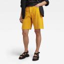 G-Star Raw Type 89 Bermuda Shorts Yellow Women Size 29