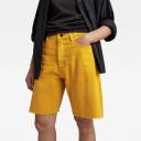 G-Star Raw Type 89 Bermuda Shorts Yellow Women Size 34