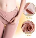 G&Y 2 Pairs Fleece Lined Tights For Women - 100D Opaque Warm Winter Pantyhose