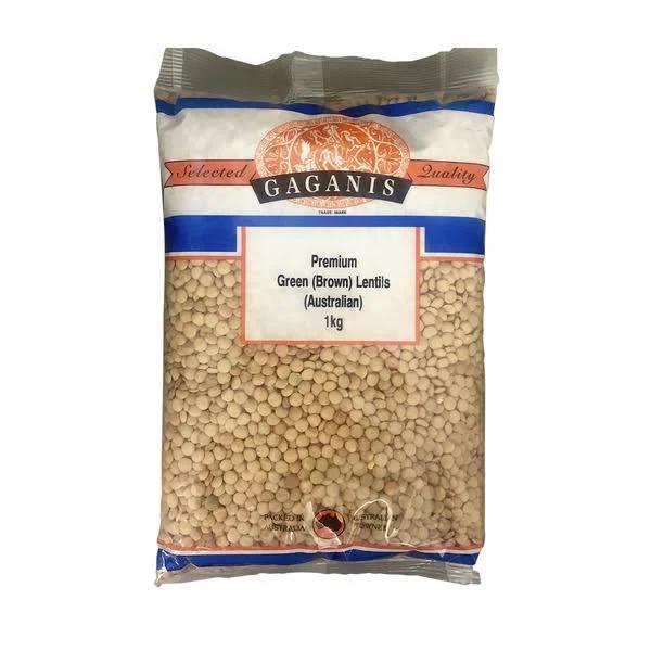 Gaganis Premium Green Brown Lentils 1kg